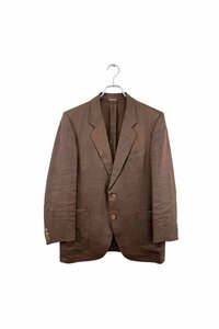 Made in ITALY tailored jacket テーラードジャケット ブラウン サイズ46 ヴィンテージ 6