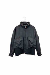 Made in ITALY GOLDIE jacket ジャケット ブラック サイズM フルジップ フード ヴィンテージ 8