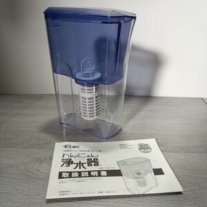 y011117fk イーテック わんにゃん浄水器 ペット用 容量1L