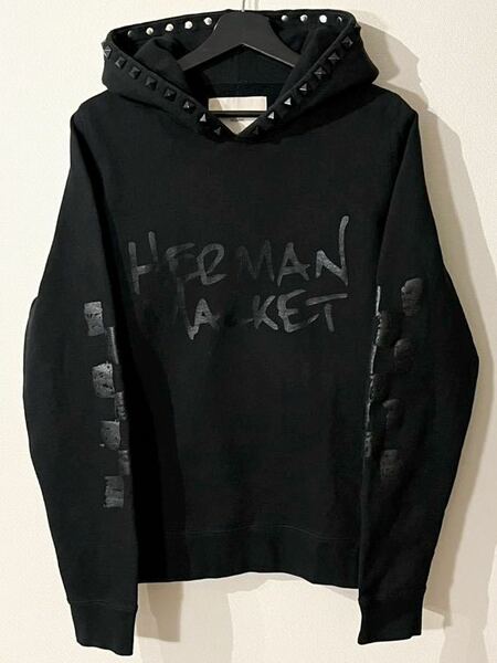 HERMAN MARKET /スタッズパーカー / SIZE:L / ハーマン マーケット / HERMAN HOMME /WISM購入 /ウィズム /Ron Herman/ ロンハーマン取扱い