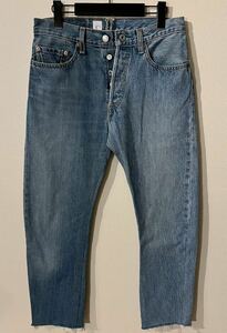 BIN / Remake Denim Tapered / SIZE:1 (W31相当)/ 再構築/Used Levis 501リメイク/ビン/リメイクデニムテーパード/リーバイス /定価¥19,800