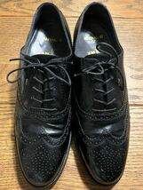 【VINTAGE】Bally / Marshall 02 /Wingtip /SIZE: UK6.5 /BLACK/バリー/マーシャル/ウイングチップ /ドレスシューズ/switzerland/スイス製_画像1