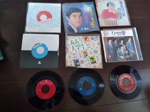 【中古】 レコード シングル　まとめて 昭和　歌謡 レトロ 昭和 Record 演歌 音楽 邦楽