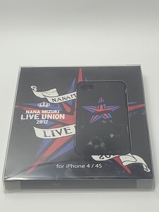 iPhone4/4S　スマホケース　水樹奈々 ロゴマーク(type A) iPhoneケース for iPhone4/4S 「NANA MIZUKI LIVE UNION 2012」声優　グッズ