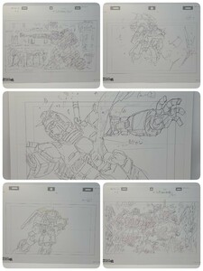 機動戦士ガンダム　ククルス・ドアンの島 3週目入場者プレゼント　複製原画　5枚セット　アニメ　マンガ　劇場版　映画　グッズ　特典