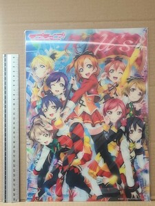 ラブライブ　3Dポスター(B4サイズ) 　第二弾キービジュアル 「ラブライブ!The School Idol Movie」　劇場版　アニメ　グッズ　