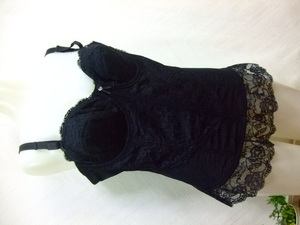 S3324! put on little * Chandeal * three in one D90* high class correction underwear * black 