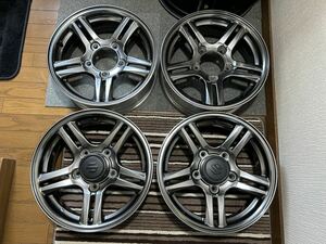 ENKEI製 ジムニー JB23 純正 16×5.5J +22 139.7 5H 中古4本セット M.A.T製法 軽量