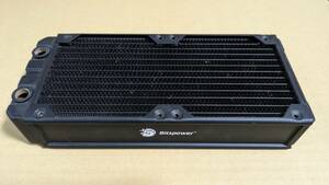 Bitspower Leviathan240 радиатор BP-NLXF240-F4PB б/у товар водяное охлаждение PC