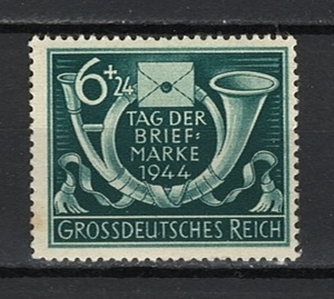 ドイツ Deutsches Reich 切手の日 切手 1944年 Mi 904