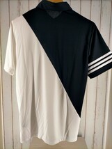 【新品】adidasGOLF●アディダスゴルフ半袖ポロシャツ●AEROREADY吸湿速乾UVカット●ブラックM●8789円●HT7355アマゾン以下特価●送料込み_画像5