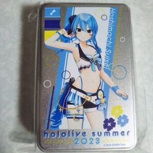 新品未使用 ホロライブサマー2023 マルイ ミニメモ缶 星街すいせい 限定品