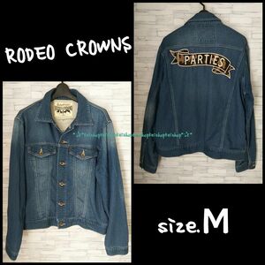 RODEO CROWNS スウェット デニムジャケット 迷彩 カモフラ