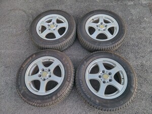 ミシュラン X-ICE スタッドレスタイヤ ホイール付き４本セット 195/65R15