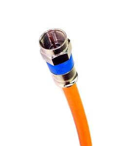 【中古】PHAT SATELLITE INTL 10フィート 直接地下RG6同軸ケーブル 18AWG ゲルコーティング 編組 AT&T DIRECT