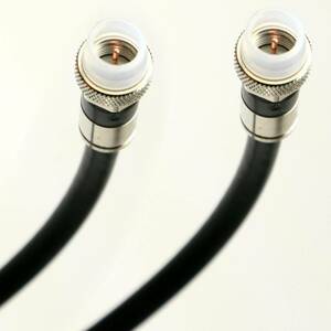 【中古】PHAT SATELLITE INTL 20フィート 直結ブラジアル 地下RG6 同軸ケーブル 18AWG 75オーム ジェル編み込み 防湿