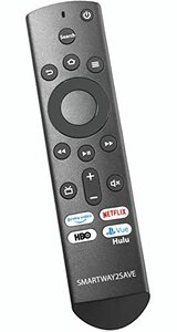 【中古】新しい CT-RC1US-19 交換用リモコン Netflix HBO Prime Video Hulu ショートカットアプリ付きインシグニ