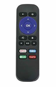 【中古】新しい交換IRリモートフィットfor Roku 1?2?3?4?HD LT XS XD Express Premiere 4620?x B、