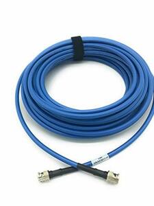 【中古】20フィート AV-Cables 3G HD SDI BNC RG6 ケーブル - ブルー