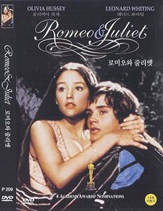 【中古】ロメオとジュリエット (1968) DVD レオナード・ウィッティング、オリビア・ハセイ、ジョン・マケナリー