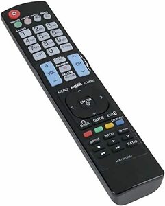 【中古】AKB72914257 交換用リモコン LG TV 50PV400 50PK550 32LM6200 37LM6200 47LE5510 4