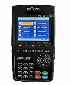 【中古】SATLINK WS-6916 DVB-S/S2 信号ファインダーメーター MPEG-2/4 QPSK対応 8PSK(Turbo 8PSKに