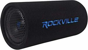 【中古】Rockville RTB80A 8インチ 400ワット パワーサブウーファー ベースチューブ + MP3入力