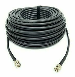 【中古】AV-Cables 3G/6G HD SDI BNCケーブル Belden 1694a RG6 ブラック (300フィート)