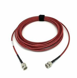【中古】75?ft av-cables 3?G / 6g HD SDI Mini rg59?BNCケーブル、レッド