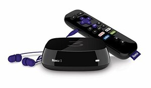 【中古】Roku 3 Streaming Media Player (4230R) with Voice Search (2015 Model) b