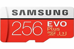 【中古】SAMSUNG EVO Plus 256Go microSD + adapter