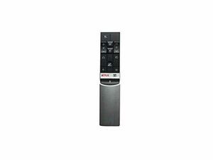 【中古】HCDZ 交換用音声検索リモコン Netflixショートカットキー付き TCL RC602S 50P20US 65P20US 49C2US