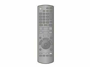 【中古】Panasonic 液晶テレビ用リモコン N2QAYB000595