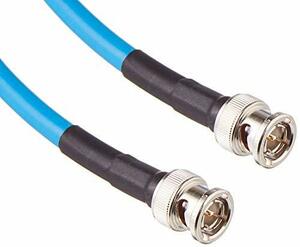 【中古】AV-Cables 3G/6G HD SDI BNCケーブル Belden 1694a RG6 ブルー 2ft ブルー 1694-BB-2B