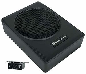 【中古】Rockville SS65P 400W 6.5インチ スリムアンダーシートアクティブパワードカー/トラックサブウーファーサブ