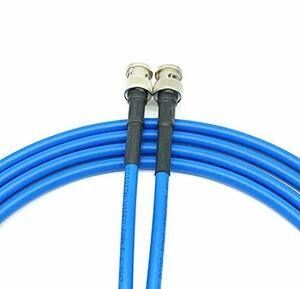 【中古】AV-Cables 3G/6G HD SDI BNC RG59 ケーブルBelden 1505A - ブルー 15ft 1694-BB-15