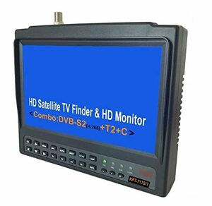 【中古】衛星信号検出器 KPT-717ST AHD DVB-S2 DVB-T/T2 DVB-C コンボ テスト CCTV カメラ 衛星ファインダー
