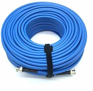 【中古】AV-Cables 300フィート 3G/6G HD SDI BNC - BNCケーブル - Belden 1694a RG6 - ブルー
