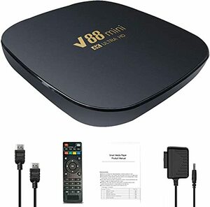 【中古】FIDEMM テレビボックス forV88 ?スマート TV ボックス 4K HD h.265 HDMI2.0 最大8Kディスプレイ 16/