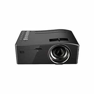 【中古】Mini Projector Full HD 1080P 66” Display Supported Portable Movie Proj