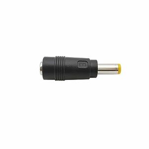 【中古】2 個 DC 電源コネクタ DC 5.5 x 2.1 mm メスジャック - 5.5 x 1.7 mm オスプラグアダプターフィット互換性の