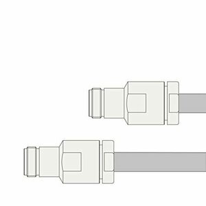 【中古】同軸ケーブル 10D2V NJ-NJ 4m (インピーダンス:50Ω) 10D-2V 加工製作品 ツリービレッジ