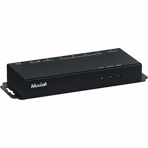 【中古】MuxLab 500718 12G-SDI 4K 60 1X6スプリッター