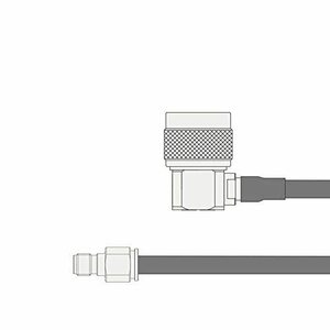 【中古】同軸ケーブル5D2V NLP-SMAJ (SMAJ-NLP) 4m (インピーダンス:50Ω) 5D-2V加工製作品ツリービレッジ