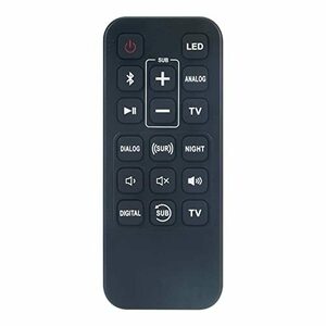 【中古】Allimity 交換用リモコン Cinema 600 800 BAR 48 BAR48 サウンドバー用