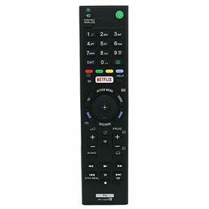 【中古】RMT-TX200P リモコン 交換用 Sony TV KD-55X7000D KDL-43W800D KDL-43W950D KDL-50