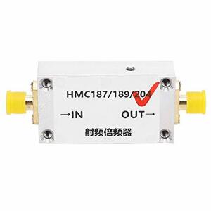 【中古】RF増幅器、HMC204ダブラー周波数逓倍器、アルミニウム合金シェル、4?8 GHz入力8?16GHz出力