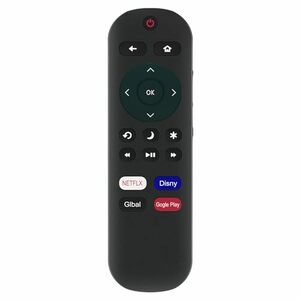 【中古】交換用リモコン Hisense Roku TV 32H4F 32H4F 43H4F 40H4F 65R6E1 50H8F 65R6E3 75