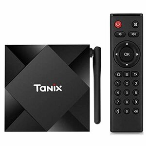 【中古】Android TVボックス、TX6S Android 10.0 TVボックスH616クアッドコア4GB RAM 64GB ROMデジタルデ