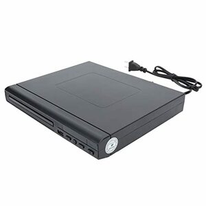 【中古】家庭用 DVD プレーヤー プログレッシブ スキャン DVD プレーヤー、USB インターフェイス付き、ブラック、フロント パネル USB